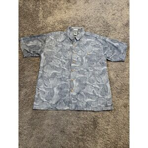 Vtg Gotcha Sport Shirt Mens XL Wooden Buttons 80s 90s Surf Skate Streetwear